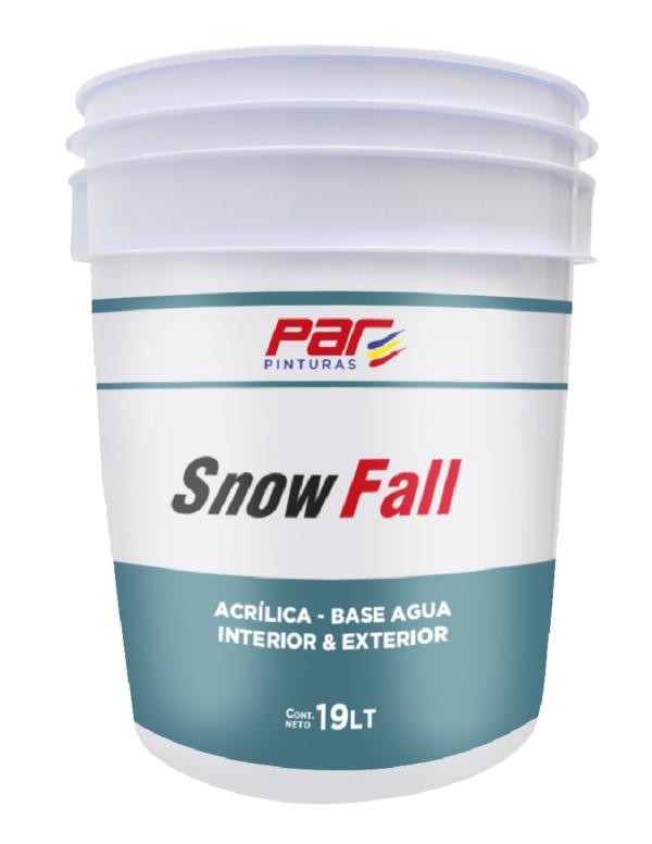 SNOW FALL <small>Rendimiento de <br/><strong>15 M2/Lt</strong></small>